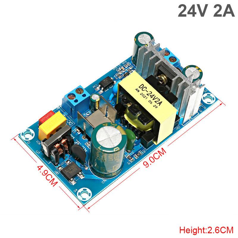 AC-DC 220V К 5V 12V 19V 24V 36V 48V 60V Плата блока питания 1A 2A 3A 4A 5A 6A 7A 8A 9A 13A 17A Импульсный блок питания с низким уровнем пульсаций Голая плата