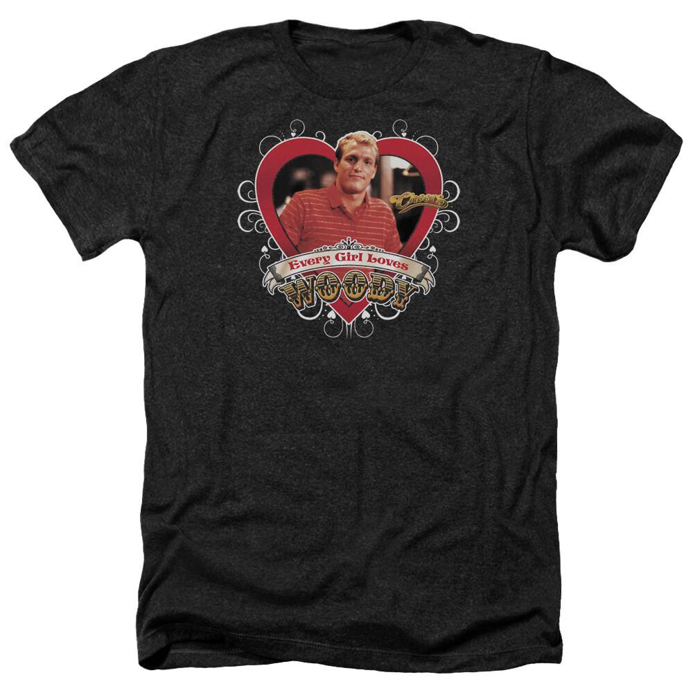 CHEERS WOODY Licensed Adult Men039;s Heather Tee Shirt SM-3XL Unisex T-Shirt