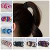 12pcs/set Colorful Hair Rope Set High Quality Elastic Rubber Band Simple Ponytail Holders  School