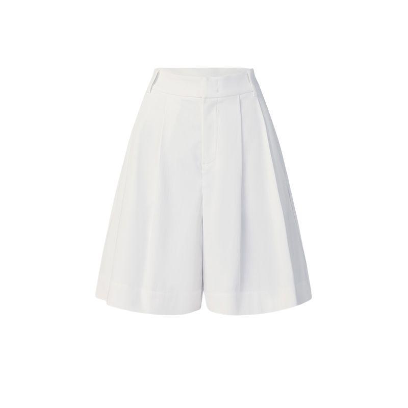 Fila Серия Golf SS25 Удобные Универсальные Простые Пятиточечные Повседневные Шорты Женские шорты Нефритово-белый A11W535808F-WT