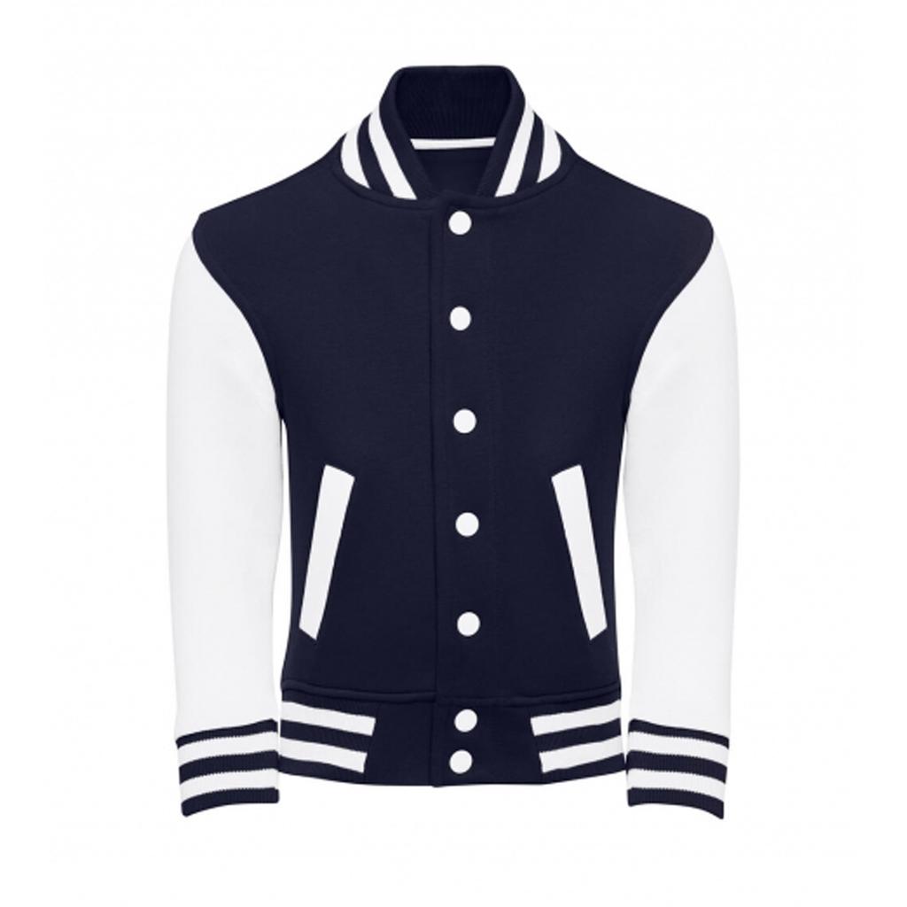 SG Originals Childrens/Kids Ringspun Cotton Varsity Jacket