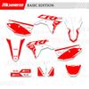 MCHMFG Графические наклейки Комплекты для Honda 2018- CRF250R 2017 2018   CRF450R Номер Имя Фон