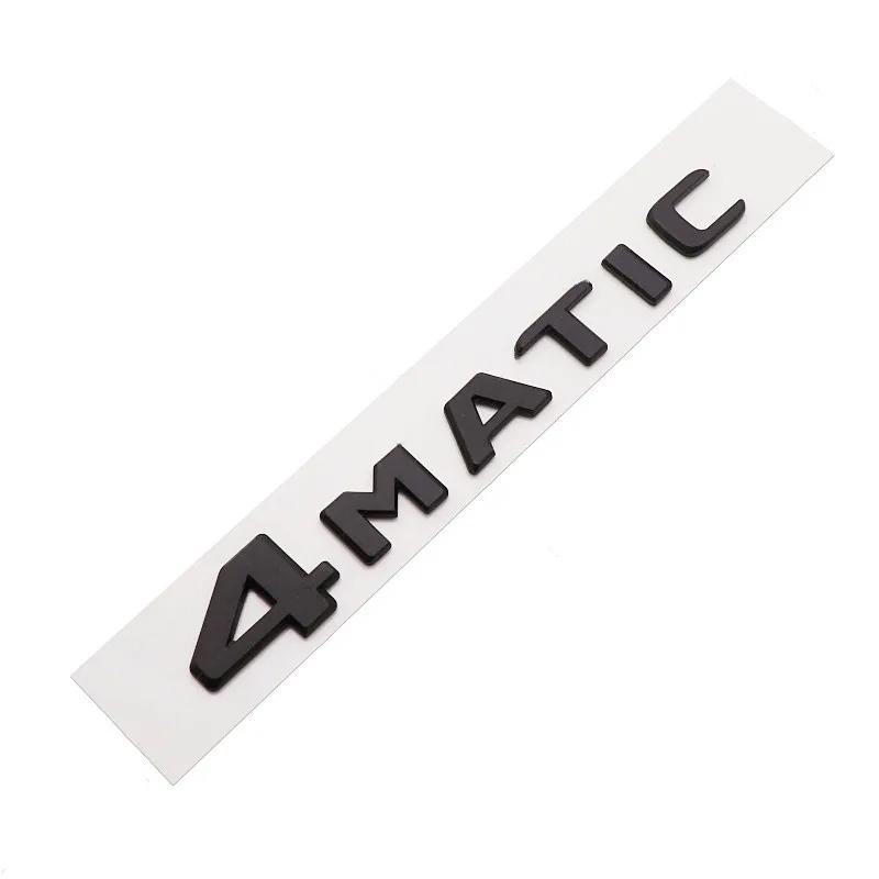 4matic 3D ABS  Car letter trunk 4 Matic  Logo stickers and badges are suitable for Marseille ML 320 CDI C300