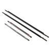 4 Pcs Front Rear Door Weatherstrip 68163?35041 Door Window Belt Molding Weatherstrip for FJ Cruiser