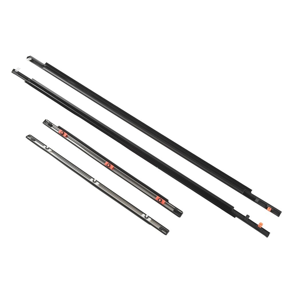 4 Pcs Front Rear Door Weatherstrip 68163?35041 Door Window Belt Molding Weatherstrip for FJ Cruiser