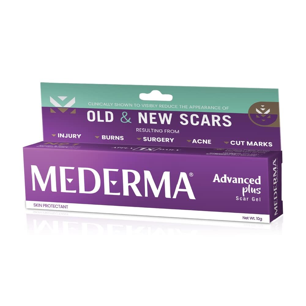 Mederma Продвинутый гель для шрамов | После операций | Ожогов | Акне | Для старых и новых шрамов | Наносить 1 раз в день | 10 г