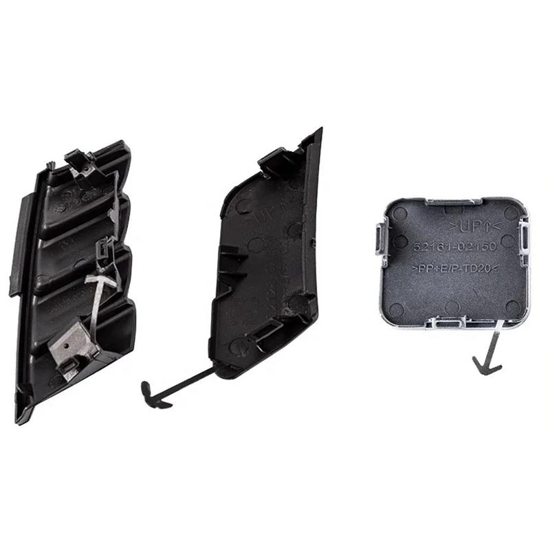 Car Front Rear Bumper Tow Hook Cap Lower Grille Cover Hauling Eye Lid Trailer Shell For Toyota Corolla Sedan 2019 2020 2021