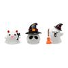 10pcs Resin Craft Miniature Figurines Halloween Desktop Ornament Micro Landscape  Home Decoration