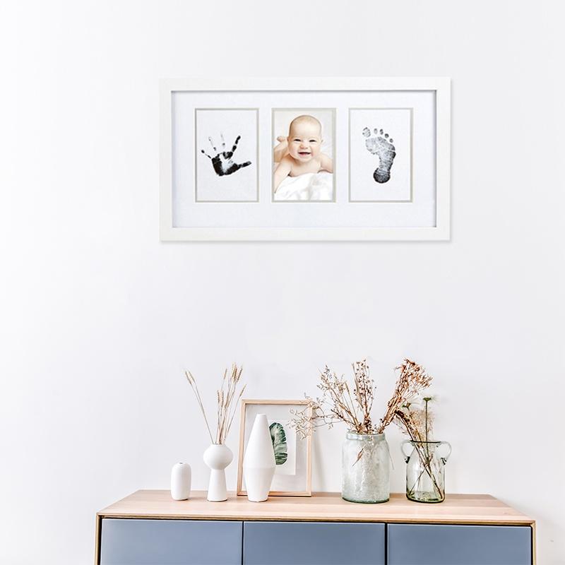 Безопасные нетоксичные детские следы отпечатков рук без прикосновения к коже без чернил наборы чернильных подушечек для отпечатков лап домашних собак