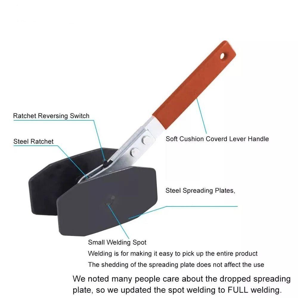 Flexible Brake Piston Spreader Non-slip Handle Automotive Ratchet Wrench Automotive Repair