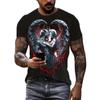 Personalized Printing T-shirt Phoenix T-shirt Outdoor Casual Cool T-shirt Top