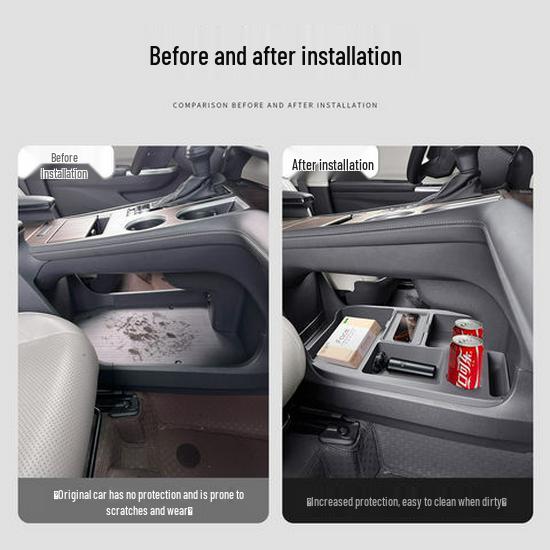 Силиконовый контейнер для хранения для центральной консоли Toyota Sienna