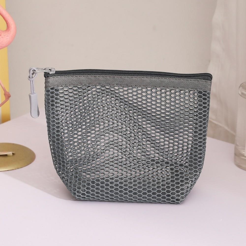 Dopamine Cosmetic Bag Transparent Travel Toiletry Bag Portable Lipstick Makeup Bag  for Women Girls