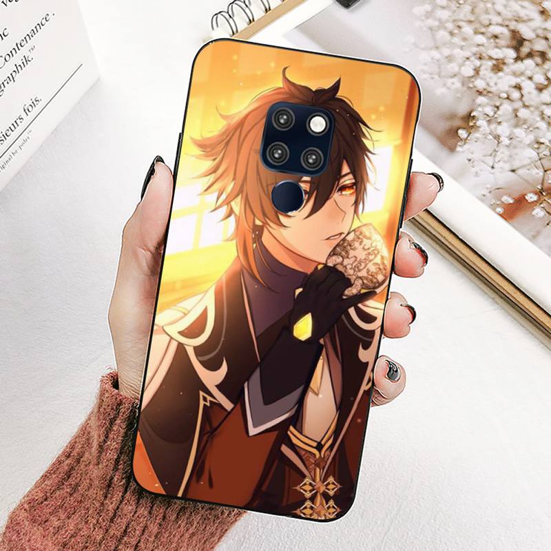 Genshin Impact God of Contracts Phone Case for Huawei Mate 20 10 9 40 30 Lite Pro X Nova 2 3i 7se