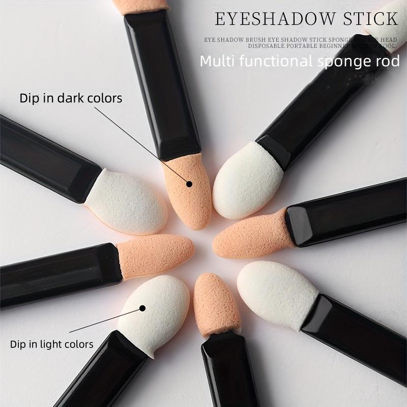 2024 New Nail Magic Mirror Powder Applicator/Double Head Sponge Stick/Eye Shadow Brush Disposable/Makeup Nose Shadow Stick Beauty Tool
