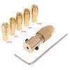 0.3mm-3.0mm Small To Drill Bit Micro Electric Drill Self Tightening Drill Chuck Combination Electric Motor Shaft Tools