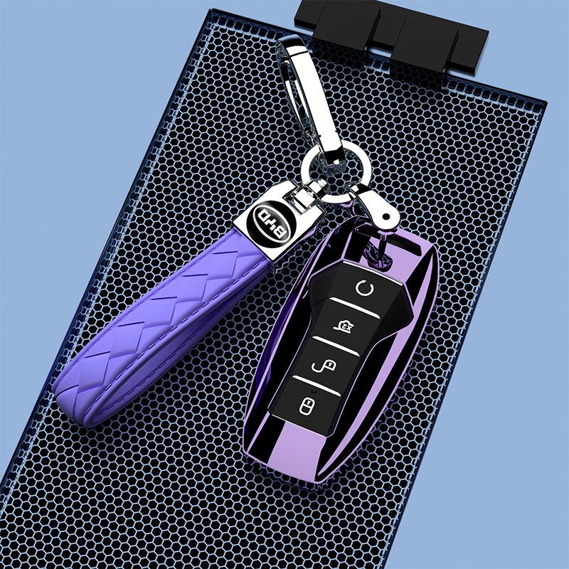 Чехол для ключа BYD Song Pro/Plus & Qin Pro 2021: Украшение Тан Хань для женщин