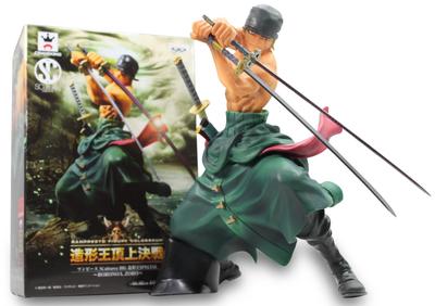 One Piece SCultures BIG Zoukeiou Special Ророноа Зоро Высота внешней коробки прибл. Фигура 180 мм