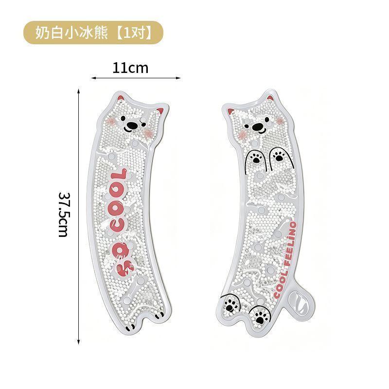 Summer cooling gel toilet seat leave-in waterproof paste toilet toilet toilet seat gasket household universal type