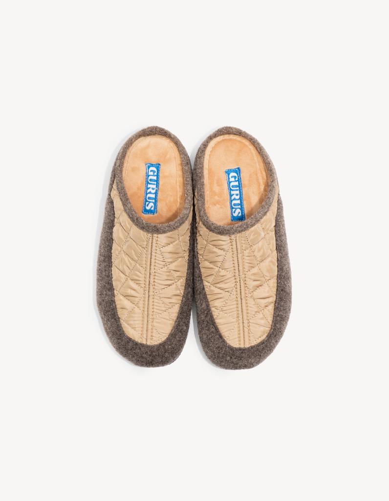 Gurus Roome Shoes Кадис Классические тапочки Бежевые