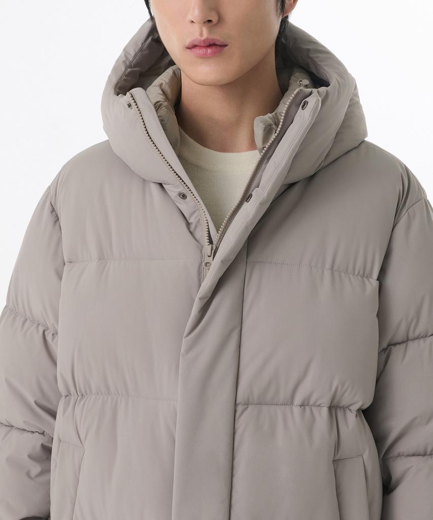 Musinsa Standard Daily Puffer Long Padded Parka [Light Beige]