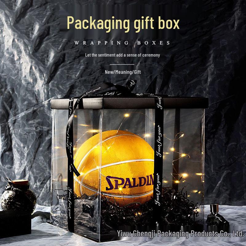 Подарочная коробка с ароматизированным мишкой из роз на заказ - Прозрачная упаковка, Доступна в размерах 12/14/16 дюймов, Идеально подходит для Рождества