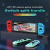 BT 5.2 RGB LED Switch L/R JoyCon Gamepad for Nintendo Switch/Lite/Oled JoyCon Gamepads Joystick with Dual Vibration(Pink Green)