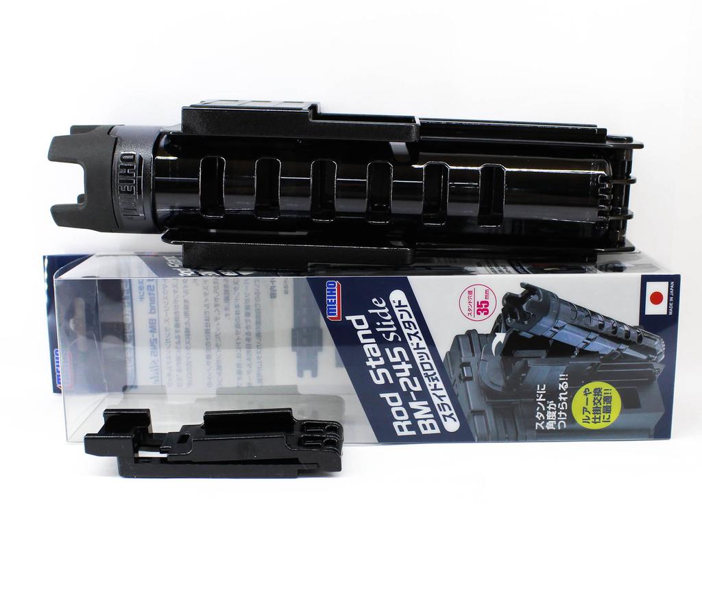 Meiho BM-245 Slide Rod-Holder (74 X 63 X 273 Mm) Clear Black (6744)
