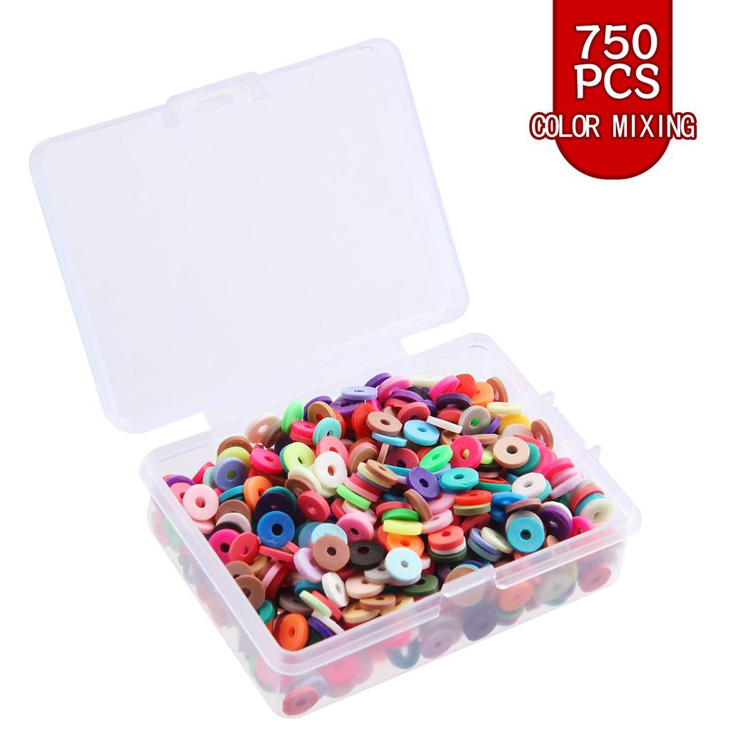 Набор из 28 бусин однотонного цвета для самостоятельного изготовления браслетов и ожерелий