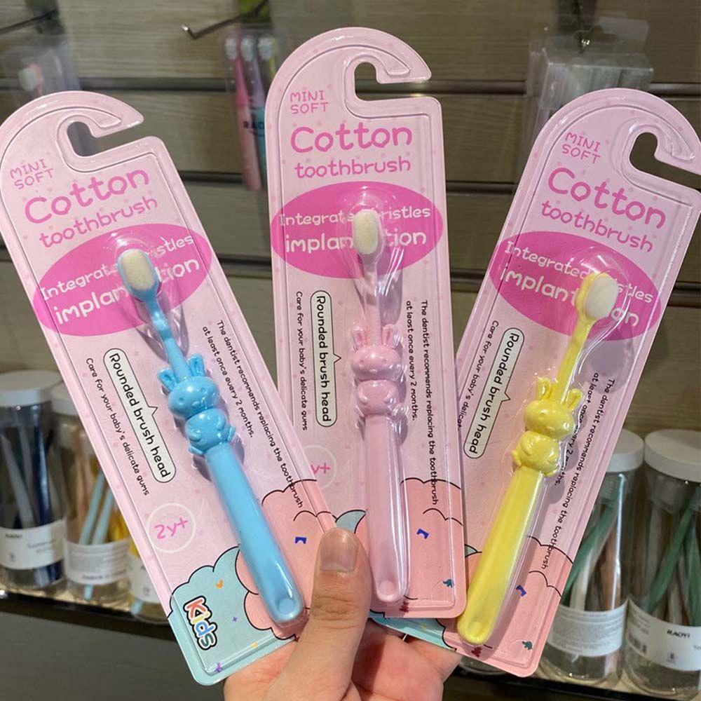 Good Cleaning Children Soft Floss Bristle Micro-Nano Kids Toothbrush Oral Care Tool Baby Toothbrush