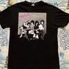 Винтаж 90-х Футболка группы New York Dolls черная футболка Мужчины Женщины S-5XL NH16867 Унисекс Футболка