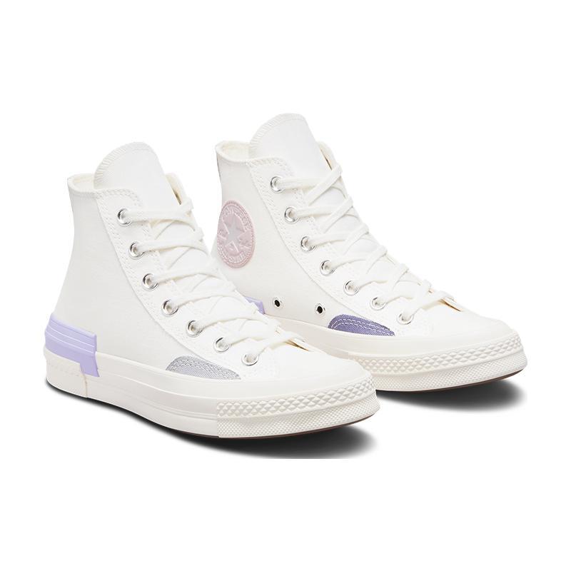 Converse Chuck Taylor All Star 1970-х годов Удобные и легкие высокие парусиновые женские белые