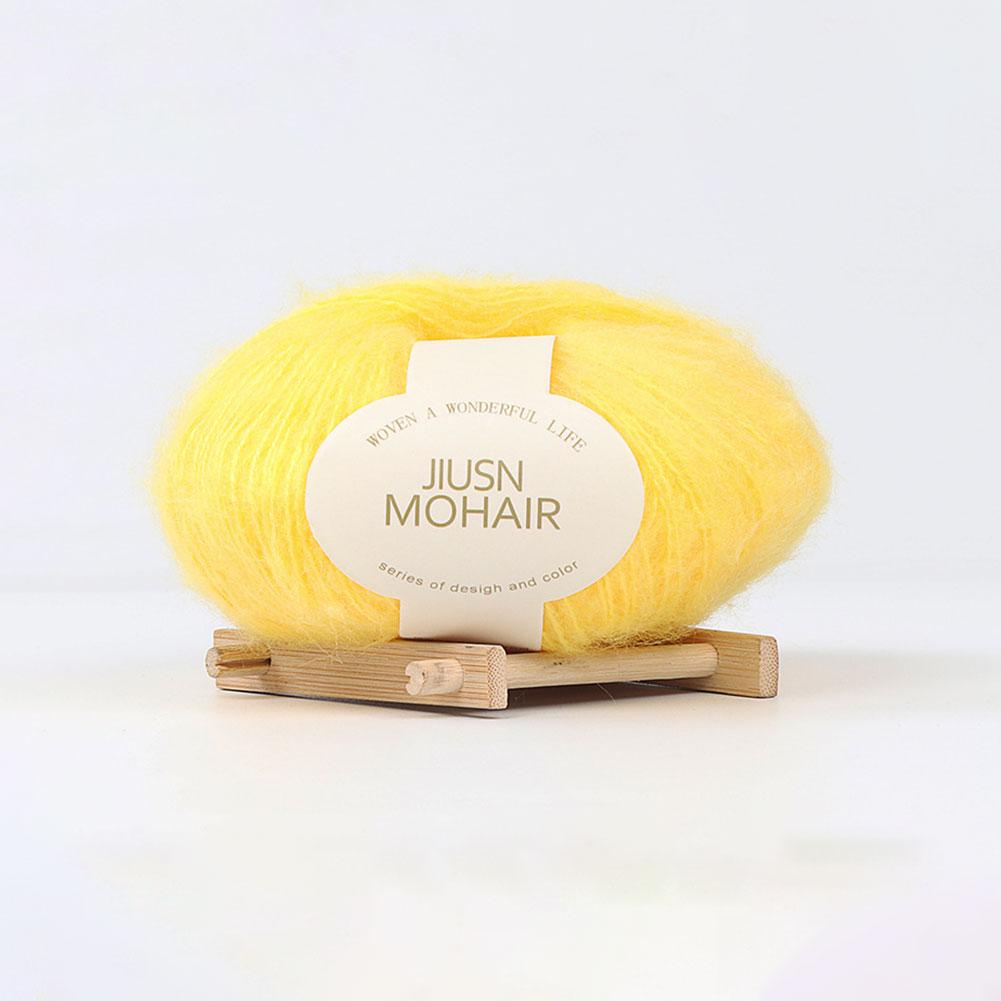 25g Mohair Yarn Extra Soft Warm Baby Wool Crochet Yarn for Hand Knitting Sweater Shawl Scarf DIY Material Supplies