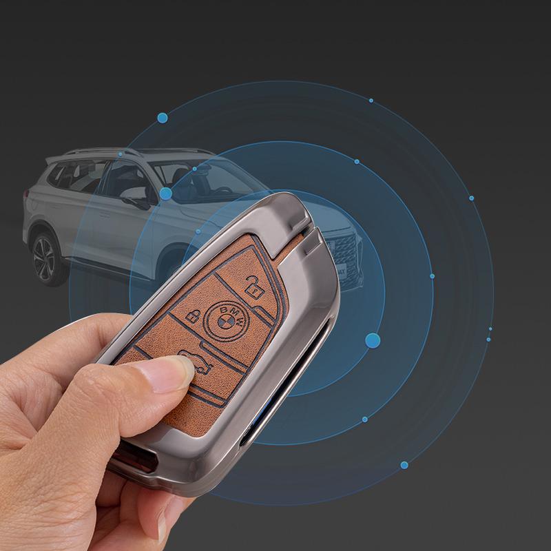 Чехол для ключей из цинкового сплава, чехол-брелок для BMW 1, 3, 5, 7 серии X1, X3, X4, X5, F10, F15, F16, F20, F30, F18, F25, M3, M4, E34