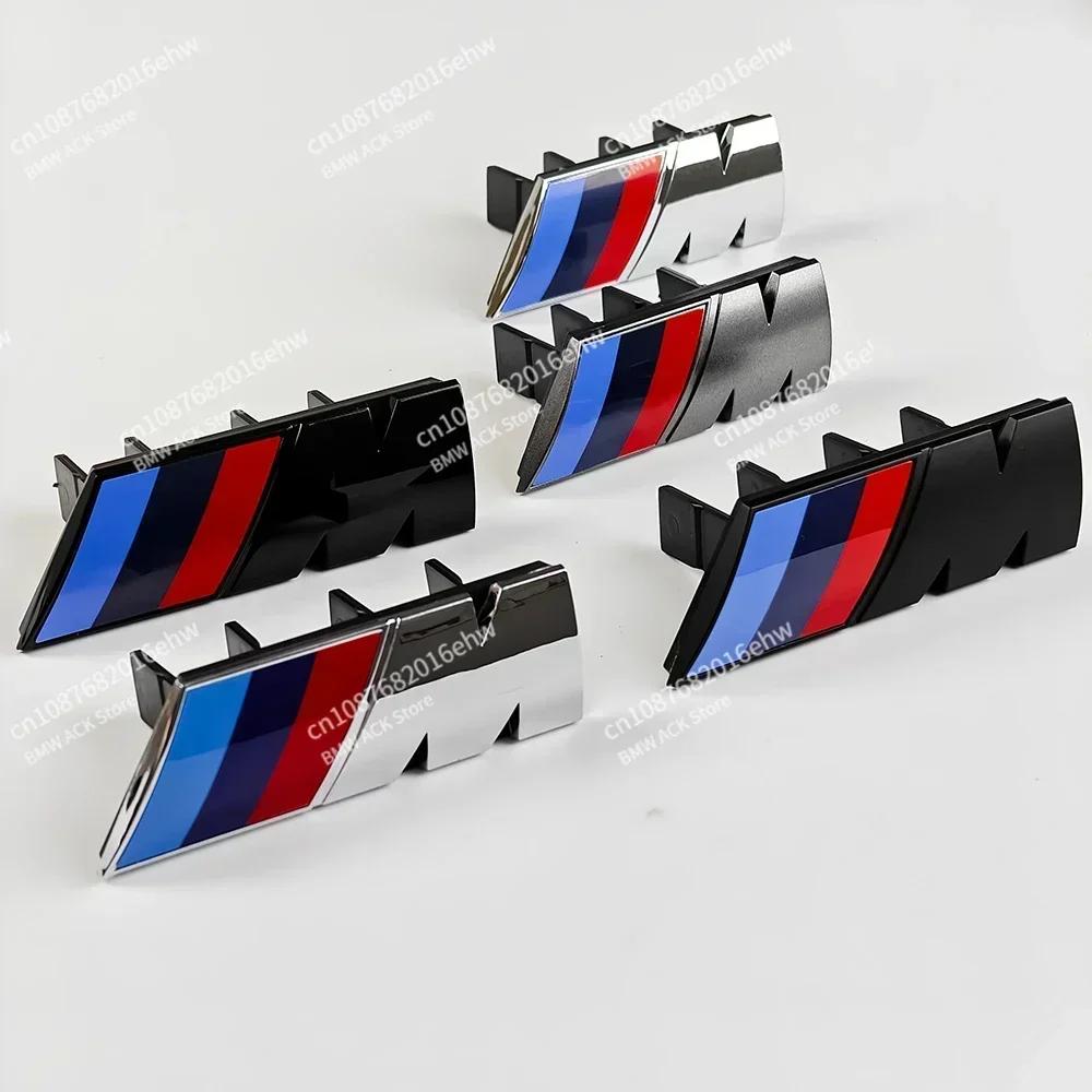 For BMW CFor BMW M Logo X1 X2 X3 X4 X5 X6 F48 G01 E84 E83 F39 F10 F30 G11 G07 G86 G80 G60 E60 E46 3D Car Front Grille Badge Emblem