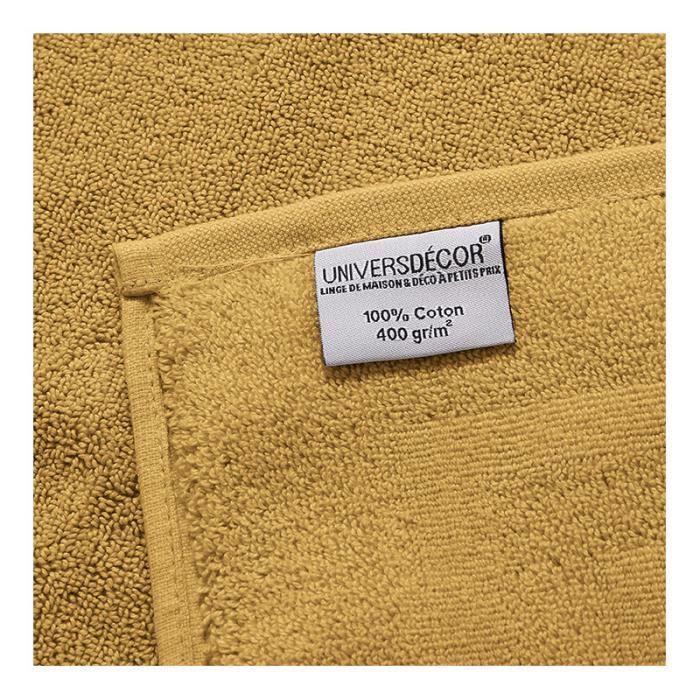 "Spa" Hand Towel 50 X 100 Cm - 400 Gr-m² - Color: "Spa" Yellow Corn