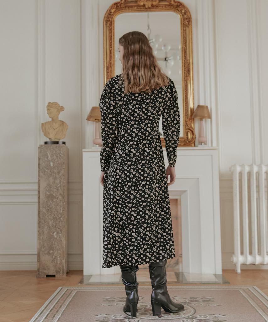 TINABLOSSOM Contrast Dress