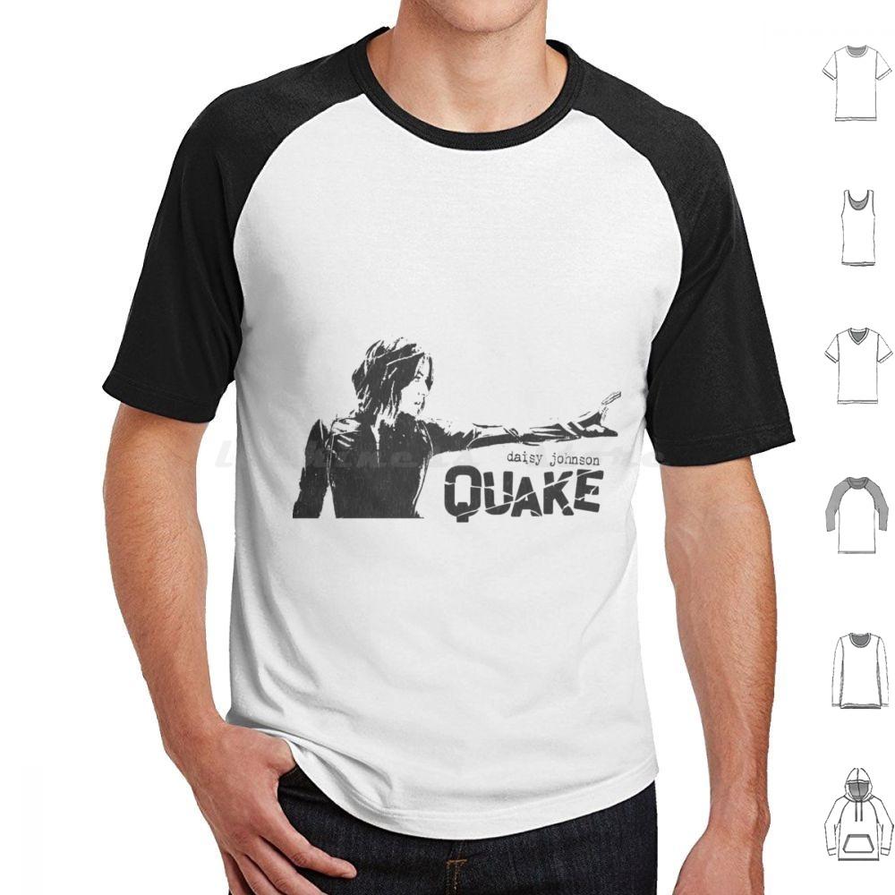 Футболка Quake Большой Размер 100% Хлопок Агенты Щита Щит Aos Фитцсиммонс Дейзи Джонсон Щ.И.Т. Симмонс Лео Фитц Колсон