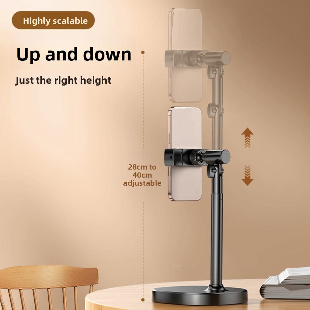 360° Rotate Desktop Phone Holder Stable Base Mobile Phone Bracket Live Learning
