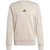 adidas Небесный Хлопковый Френч Терри Серия Bloom Удобная Свободная Толстовка Унисекс Толстовка Загадочный Бежевый JN7789