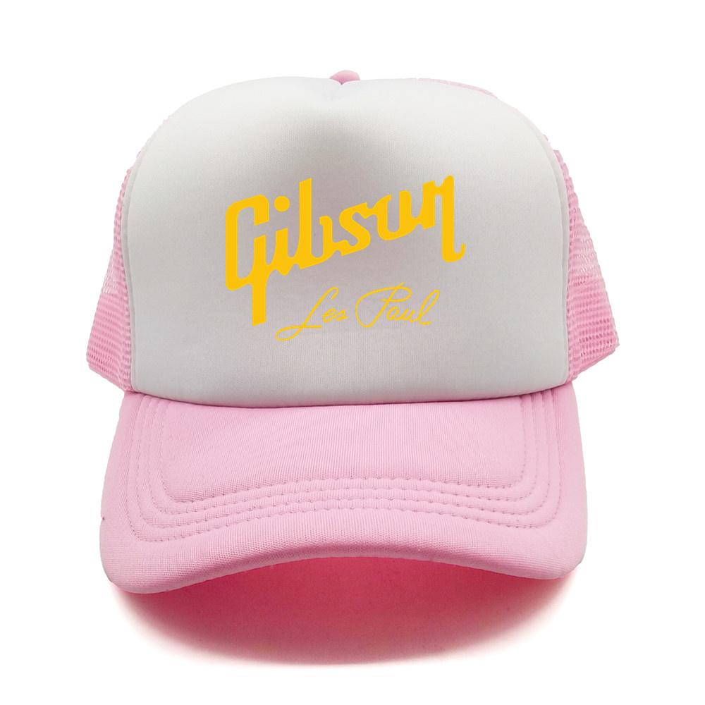 Gibson Les Paul Trucker Cap Unisex Cool Guitar Gibson Hat Baseball Cap Cool Summer Unisex Mesh Net Caps MZ