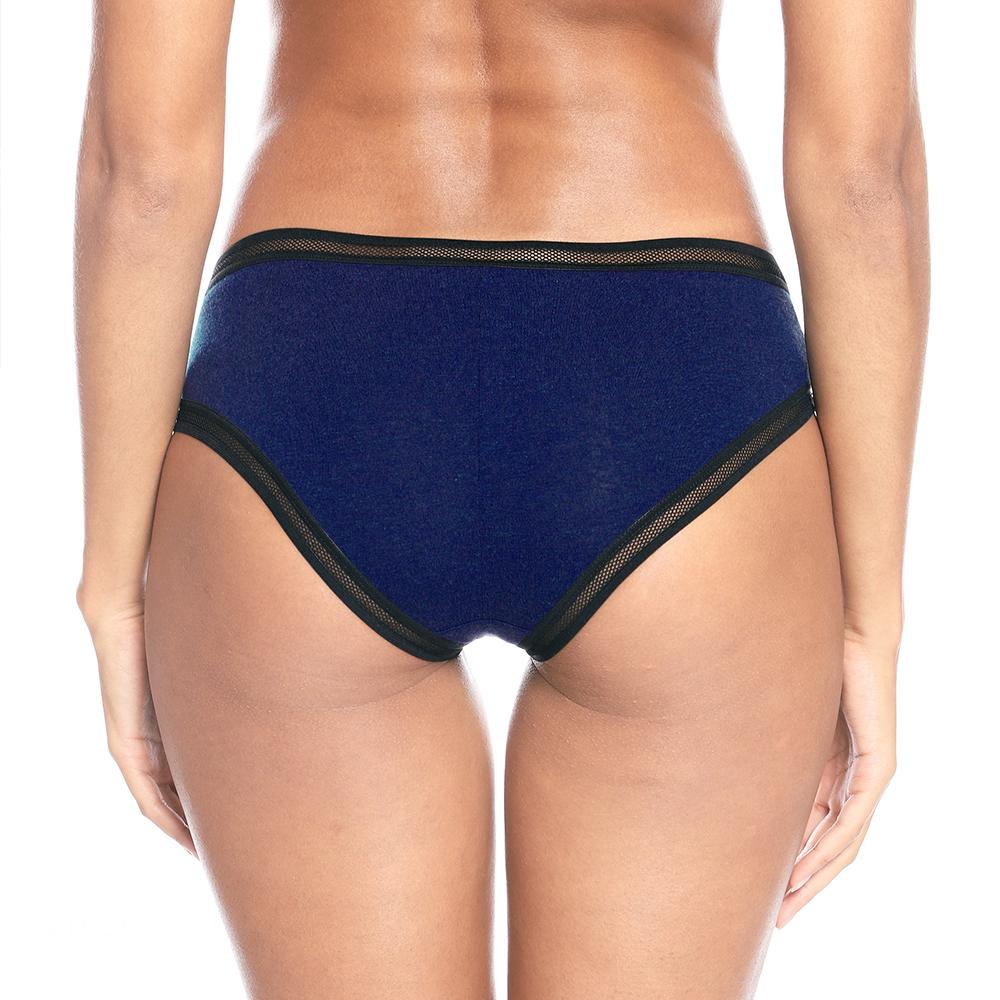 CHARMLEAKS Женские базовые трусики, набор из 4 хлопковых трусов, мягкие женские дышащие трусы с вырезами