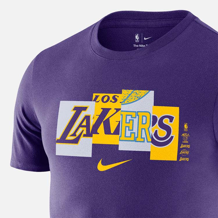 Nike Футболки Мужские Фиолетовые С Круглым Вырезом Умеренный Прямой Крой DA7479-547