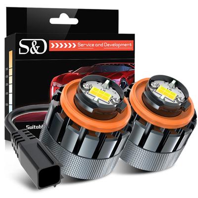 2 шт./лот Двухцветная светодиодная противотуманная фара L1B A32A для Toyota Cross Corolla C-HR Hilux Harrier Yairs Late Prius Roomy RAV4 HONDA 6000K Белый 3000K Желтый