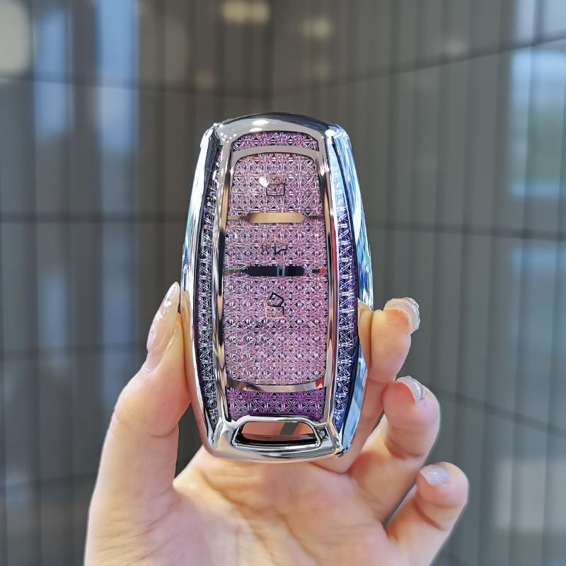 Car Key Case Cover Shell For Haval H6 Third-Generation M6Plus Second-Generation F7X Red Rabbit F5 H9 H8 H7 H4 Car Key Bag