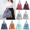Shopping Bag Printing Foldable Polyester Casual Large Capacity Groceries Bag Household Supplies