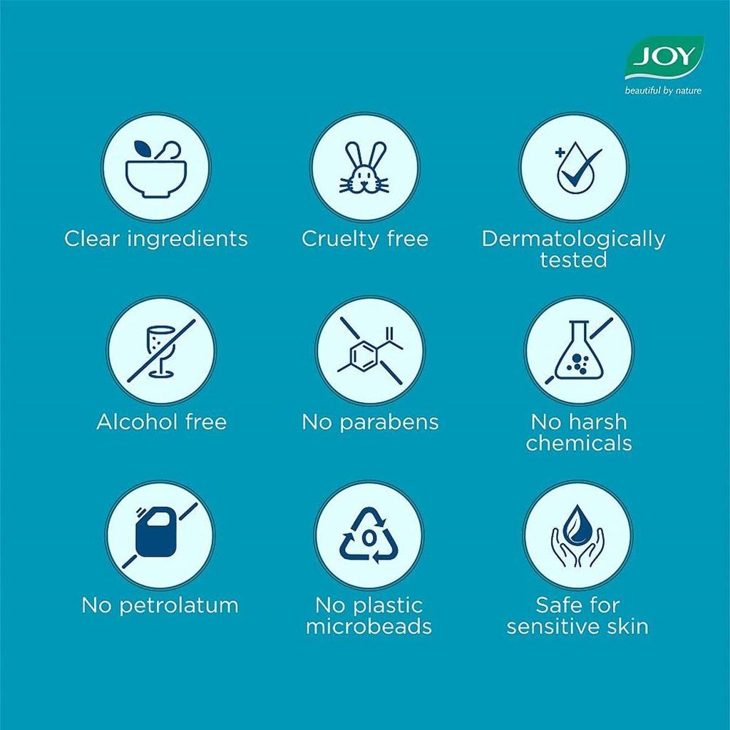 Joy Revivify Glycolic Acid Face Wash | Skin Firming and Youth Reviving with Chamomile Extracts and Natural AHAs - Sulphates, Parabens Free -150 Ml