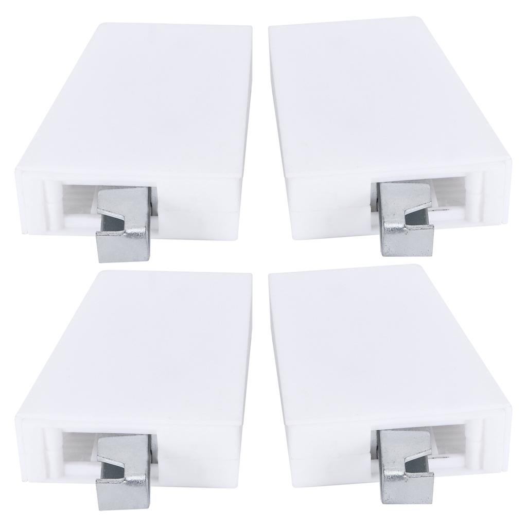 2Set Регулируемая вешалка для шкафа с монтажной пластиной Детали фурнитуры для шкафа