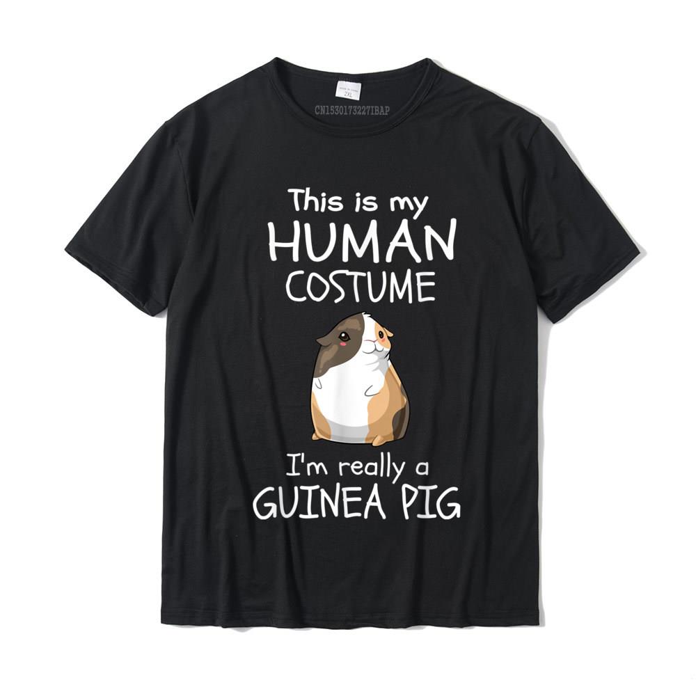 This is My HuUnisex Costume Im Really a Guinea Pig Halloween TShirt Tops T Shirt Funny Printed Cotton Young T Shirts Camisa