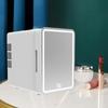 Mini Fridge 4L Multifunction Food Portable Cooling for Home Dorm Room Office White